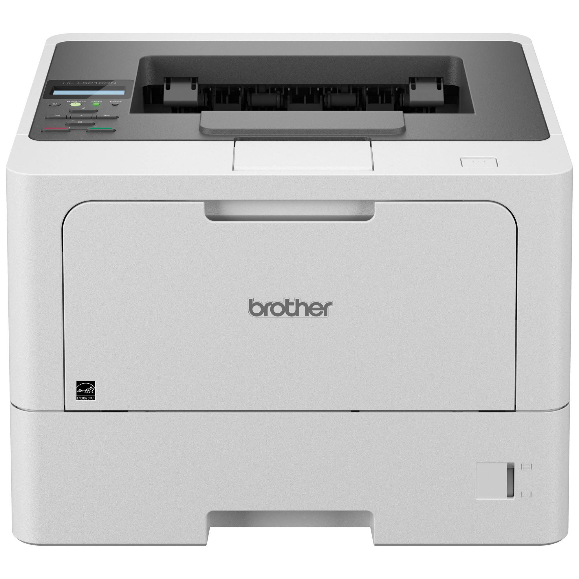 Impresora Láser Monocromática Brother HLL5210DN - 50 ppm, Dúplex, Gigabit Ethernet, USB 2.0, Tóner de hasta 11, 000 págs Impresora Láser Monocromática Brother HLL5210DN - 50 ppm, Dúplex, Gigabit Ethernet, USB 2.0, Tóner de hasta 11, 000 págs